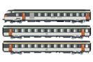 LS Models H0 (AC) SNCF Wagenset VU/VTU, Corail, Ep. IV, 3-tlg.