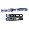 LS Models H0 (AC Sound) BLS Triebzug RABe 525 008-9 La Sarine/Saane, NINA, blau, 3-tlg.