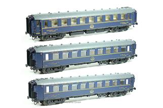 LS Models H0 CIWL Wagen-Set F, 1937, 3-tlg.