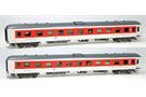 LS Models H0 CNL Schlafwagenset Aurora Bpm 875.0 weiss/rot 2-tlg.