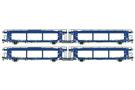 LS Models H0 DB AG Autotransportwagen-Set Laaers, Ep. VI, 2-tlg. (Sonderserie)