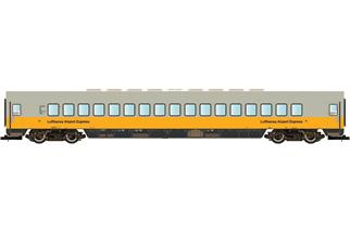 LS Models H0 (DC) DB Grossraumwagen 404 002-8, Lufthansa, Ep. IVb