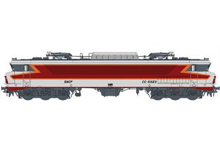 LS Models H0 (DC Sound) SNCF Elektrolok CC 6523, Arzens metallicgrau, Ep. IV