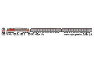 LS Models H0 (DC Sound) SNCF Mistral-Set mit CC6562, A8u und A8tu