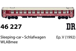 LS Models H0 DR Schlafwagen WLABmee, Ep. V