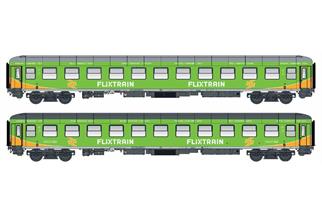 LS Models H0 Flixtrain Liegewagen-Set, 2-tlg.