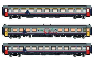 LS Models H0 SNCB Wagenset Memling 16/I10, 3-tlg.