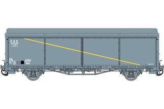 LS Models H0 SNCF gedeckter Güterwagen Hs, EVS, Ep. IV