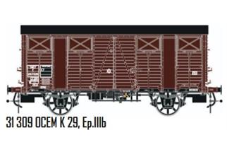 LS Models H0 SNCF gedeckter Güterwagen OCEM K 29, Ep.IIIb
