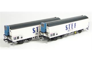 LS Models H0 SNCF Kühlwagen-Set Igs/Igs STEF, 2-tlg.