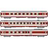 LS Models H0 SNCF Reisezugwagen-Set TEE Grand Confort A8tu/Vru/A4Dtux, Ep. IVb, 3-tlg.