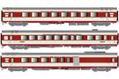 LS Models H0 SNCF Reisezugwagen-Set TEE Grand Confort A8tu/Vru/A4Dtux, Ep. IVb, 3-tlg.