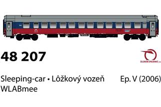 LS Models H0 ZSSK Schlafwagen WLABmee, Ep. V