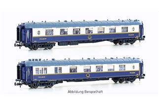 LS Models N CIWL Pullmanwagen-Set WP/WPc, blau/creme, Ep. IV, 2-tlg.