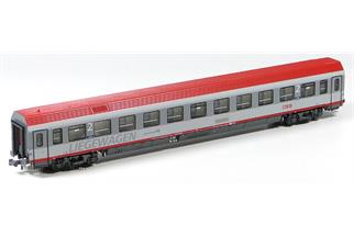 LS Models N ÖBB Liegewagen Bcmz 59-91.2, grau/rot Ausführung 2016 Wortmarke Logo