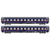 LS Models N ÖBB Reisezugwagen-Set Bmz, Nightjet DANI, Ep. VI, 2-tlg.