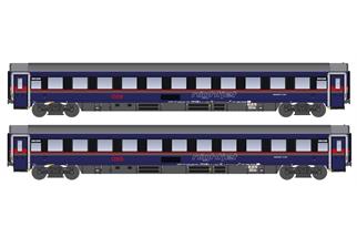 LS Models N ÖBB Reisezugwagen-Set Bmz, Nightjet DANI, Ep. VI, 2-tlg.