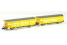 Mabar N SBB Postwagen-Set Z2 287/353, Post, gelb, 2-tlg. *werkseitig ausverkauft*