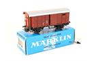 Märklin 4605 H0 SBB gedeckter Güterwagen, braun (OCC)