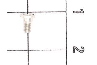 Märklin (ET) Sechskantansatzschraube M2x4 (Inhalt: 10 Stk.)