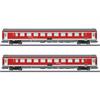 Märklin H0 (AC) DB AG Reisezugwagen-Set 2 München-Nürnberg-Express, Ep. VI, 2-tlg. *werkseitig ausverkauft*