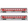 Märklin H0 (AC) DB AG Reisezugwagen-Set 2 München-Nürnberg-Express, Ep. VI, 2-tlg.