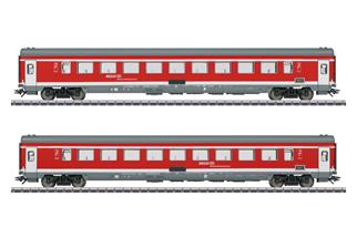 Märklin H0 (AC) DB AG Reisezugwagen-Set 2 München-Nürnberg-Express, Ep. VI, 2-tlg.