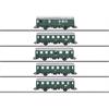 Märklin H0 (AC) DB Einheits-Nebenbahnwagen-Set, Ep. III, 5-tlg. (MHI) *werkseitig ausverkauft*