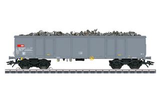Märklin H0 (AC) SBB offener Güterwagen Eaos, grau, mit Schlusslicht, Ep. IV