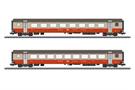 Märklin H0 (AC) SBB Schnellzugwagen-Ergänzungsset Swiss Express, Ep. IV, 2-tlg. *werkseitig ausverkauft*