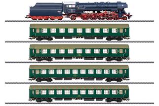 Märklin H0 (AC Sound) CSD Museumszug mit Dampflok 498.104 Albatros, Ep. VI, 5-tlg.