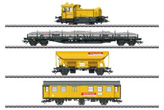 Märklin H0 (AC Sound) DB AG Zugpackung Bahnbau Gruppe, Ep. VI, 4-tlg. (MHI) *werkseitig ausverkauft*