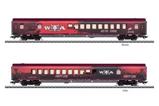 Märklin H0 (AC Sound) Euro-Express Gesellschaftswagen, W:O:A Metal-Train (Sonderserie)