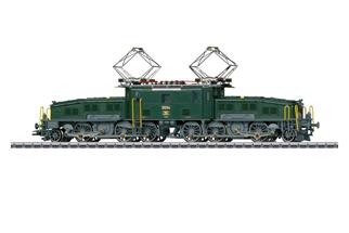 Märklin H0 (AC Sound) SBB Elektrolok Be 6/8 II 13254, grün, Ep. III