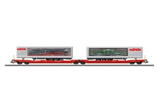 Märklin H0 DB AG Doppel-Taschenwagen Sdggmrss 738, Märklin, Ep. VI *werkseitig ausverkauft*
