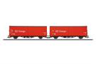Märklin H0 DB AG Grossraum-Schiebewandwagen-Doppeleinheit Hirrs-tt 325, DB Cargo, Ep. VI