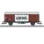 Märklin H0 DB gedeckter Güterwagen Gbkl 238, LOEWE, Ep. IV (MHI) *werkseitig ausverkauft*