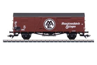 Märklin H0 DB gedeckter Güterwagen Gl 22, Maschinenfabrik Esslingen, Ep. III (MHI) *werkseitig ausverkauft*