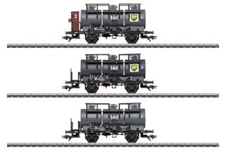 Märklin H0 DB Kesselwagen-Set, BP, Ep. III, 3-tlg. *werkseitig ausverkauft*