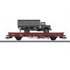 Märklin H0 DB Rungenwagen Kbs 443, Militärtransport, Ep. IV