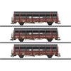 Märklin H0 DB Rungenwagen-Set 1 mit Stahlröhren, 3-tlg. (MHI)