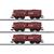 Märklin H0 DB Selbstentladewagen-Set Erz Id OOtz 44, Erzladung, Ep. III, 3-tlg.