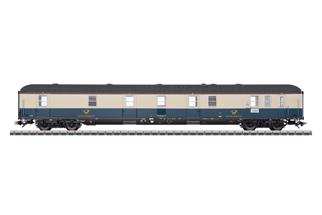 Märklin H0 DBP Bahnpostwagen Post mr-a, blau/beige, Ep. IV