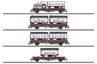 Märklin H0 DR Güterwagen-Set, Zirkus Busch, Ep. IV, 4-tlg.
