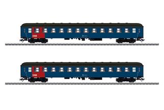 Märklin H0 DSB Reisezugwagen-Set, 2-tlg. *werkseitig ausverkauft*