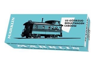 Märklin H0 D&RGW US-Güterzug-Begleitwagen Caboose Tin Plate, Ep. III (MHI) *komplett vorreserviert*