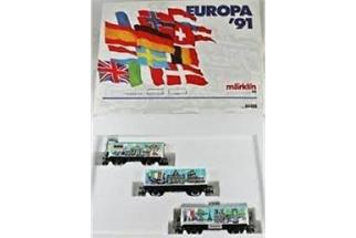 Märklin H0 Güterwagen-Set Europa, 3-tlg. *werkseitig ausverkauft*