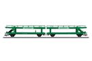 Märklin H0 NSB Doppel-Autotransportwagen Laaeks, Motortransport, Ep. VI *werkseitig ausverkauft*