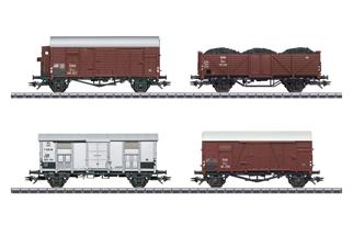 Märklin H0 ÖBB Güterwagen-Set zur Rh 52, Ep. III, 4-tlg.