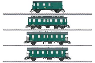 Märklin H0 SNCB Personenwagen-Set zu Reihe 81, Ep. III, 4-tlg.